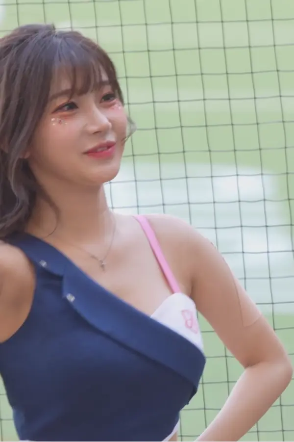 겨드랑이 예쁜 치어리더 이주은