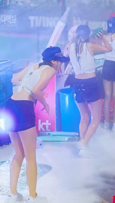 까불다가 참교육 당하는 이예빈 치어리더