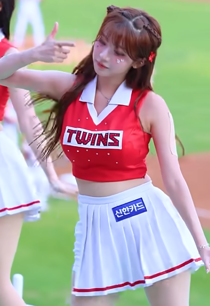잠실무대장악 이주은 Lee Ju-Eun 李珠珢 치어리더 ‘내이름 맑음’