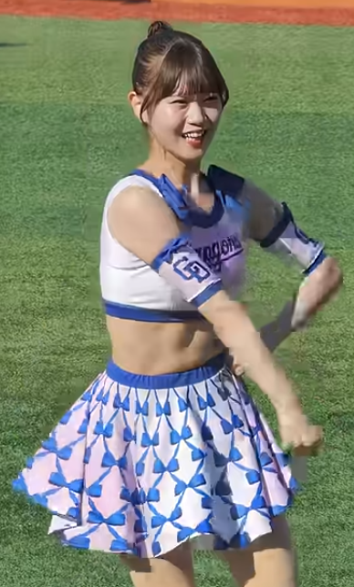 치아리더 HARU 씨 치아댄스 가끔 베이스터스 디아나 diana
