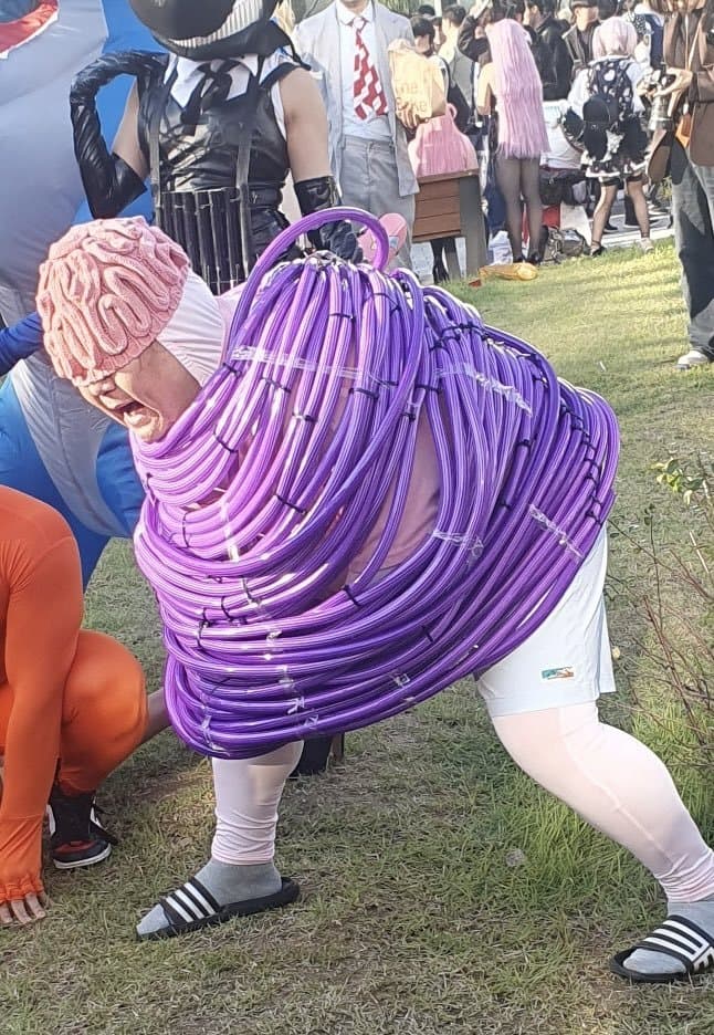 체인소맨 태풍의 악마 코스프레