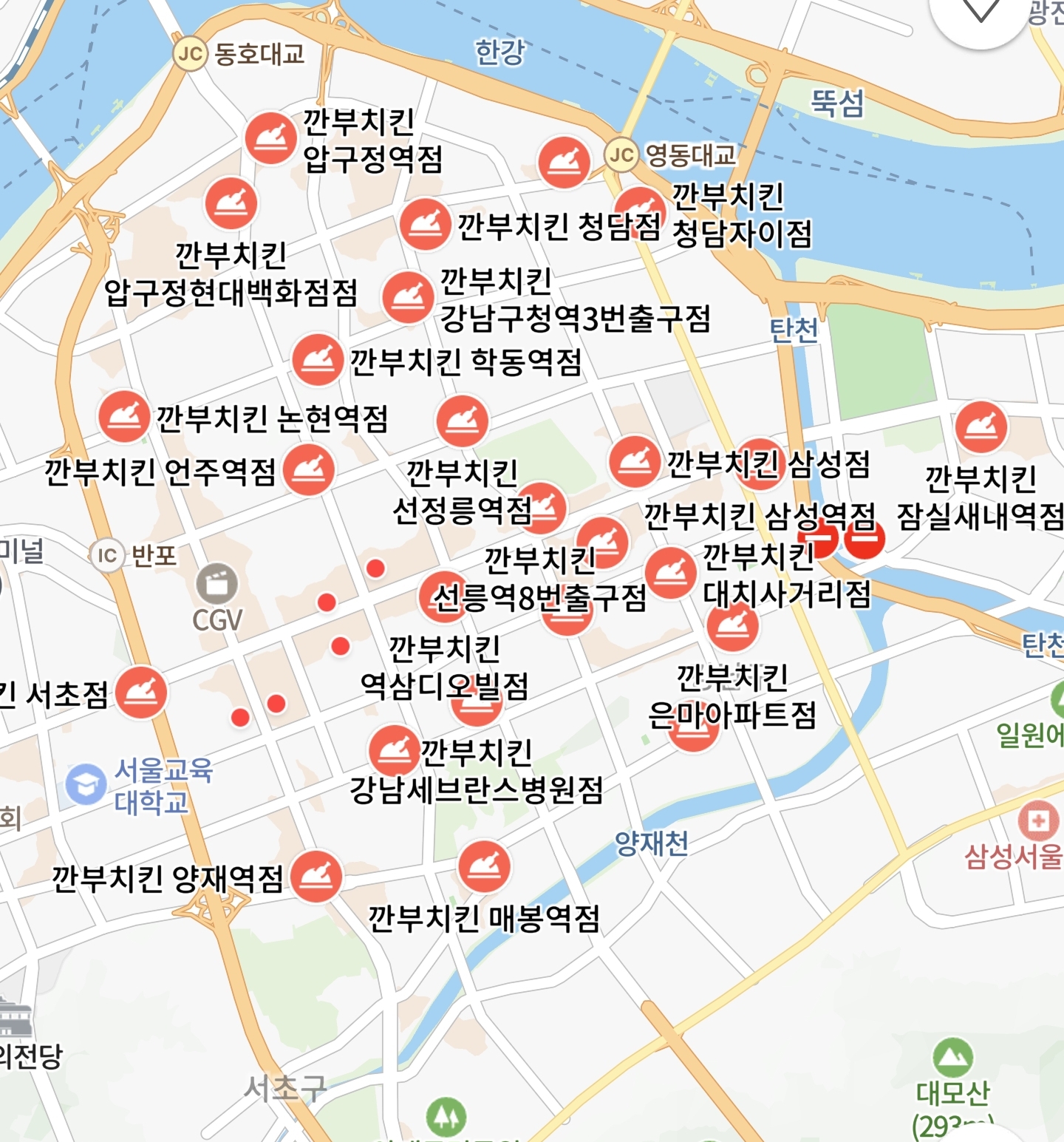 깐부치킨의 신기한 사실